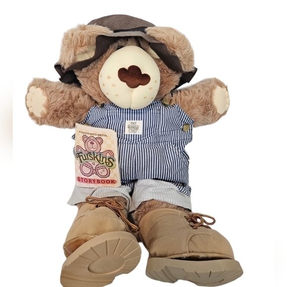 NWT Vintage‎ 1984 Furskin Dudley Xavier Roberts 22 Inch Plush Stuffed Bear - Picture 1 of 11